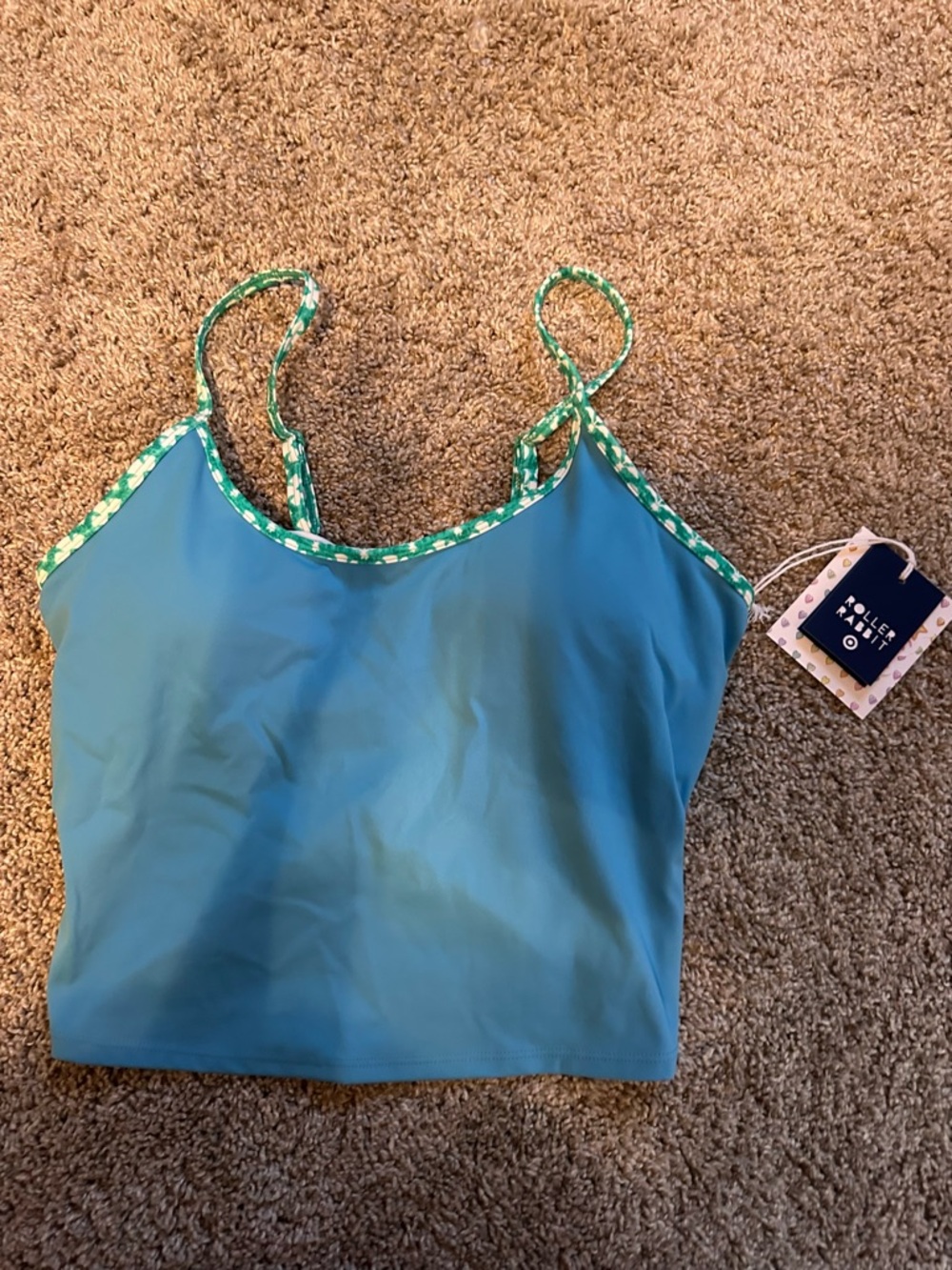Roller Rabbit X Target NWT  Blue/Green Tank Top